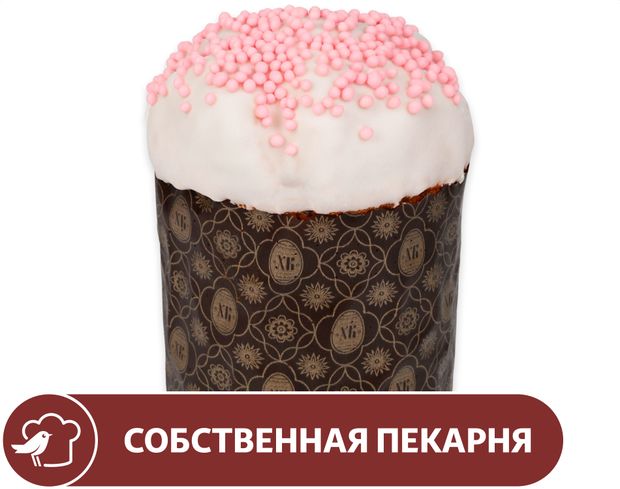 Кулич АШАН Творожный, 420 г