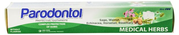 Зубная паста Пародонтол целебные травы, 63 г
