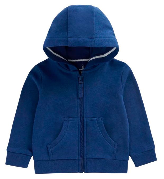 Толстовка для мальчика Mothercare синяя, р.80-140