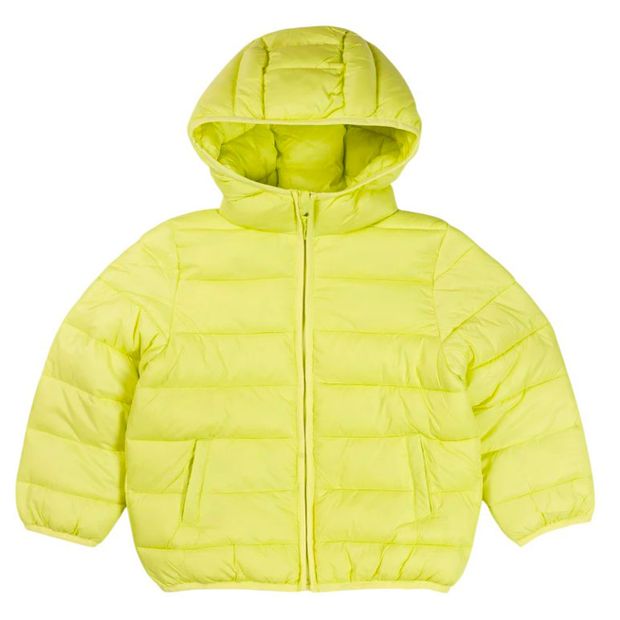 Куртка для мальчика Mothercare стеганая складывающаяся салатовая, р.92-140