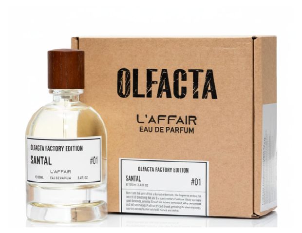 Парфюмированная вода для женщин и мужчин LAFFAIR Olfacta santal ОАЭ, 100 мл