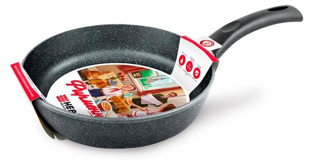 Сковорода Нева Металл Посуда Литая Московская, 22 см