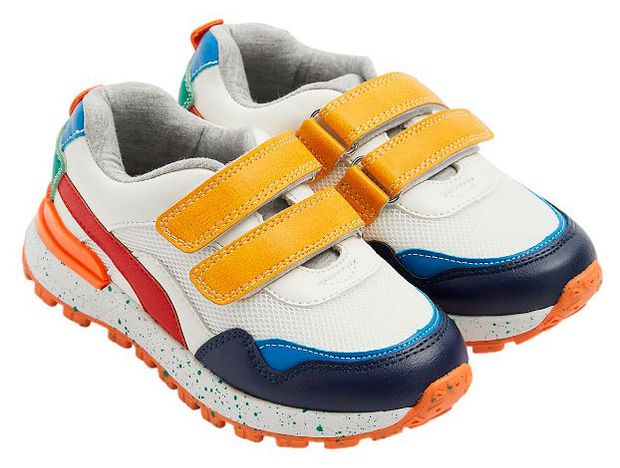 Кроссовки для мальчика Mothercare бело-синие, р.23-34