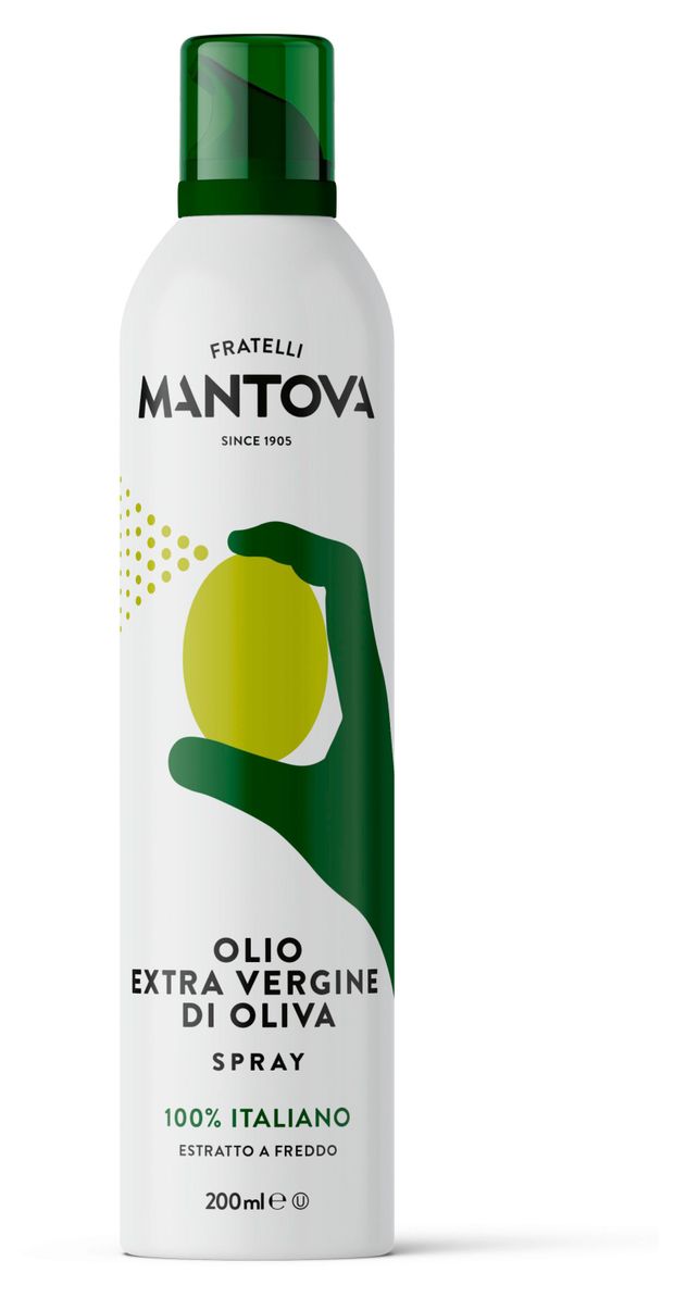 Масло-спрей оливковое Fratelli Mantova Extra Virgin нерафинированное Италия, 200 мл