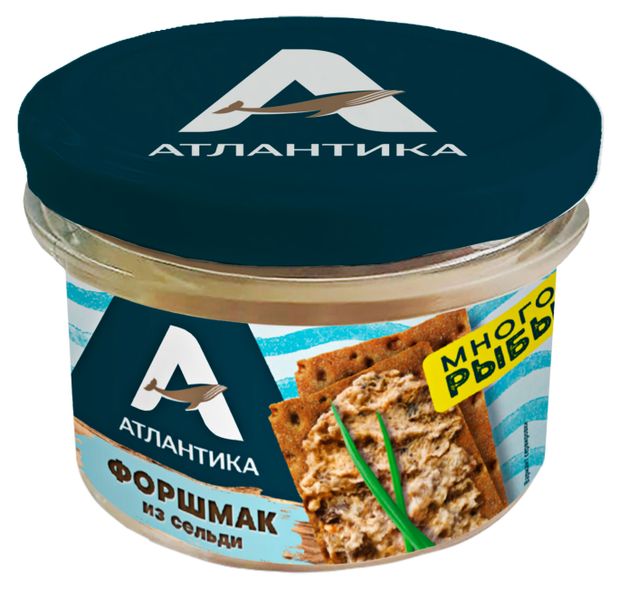 Сельдь тихоокеанская рубленая Атлантика Форшмак, 150 г