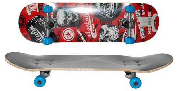 Скейтборд STINGREY с колесами PU 52х32 мм, 31х8, 1 шт в ассортименте