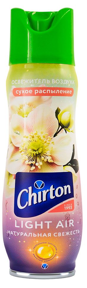 Освежитель воздуха Chirton Натуральная свежесть сухое распыление 300 мл 190₽
