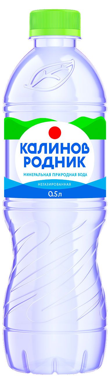 Вода Калинов Родник минеральная негазированная, 0,5 л