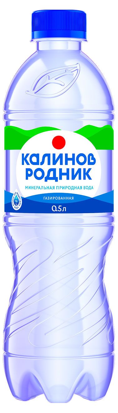 Вода Калинов Родник минеральная газированная, 0,5 л