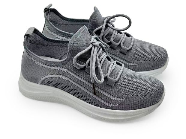 Кроссовки женские InExtenso серые, р. 36-41