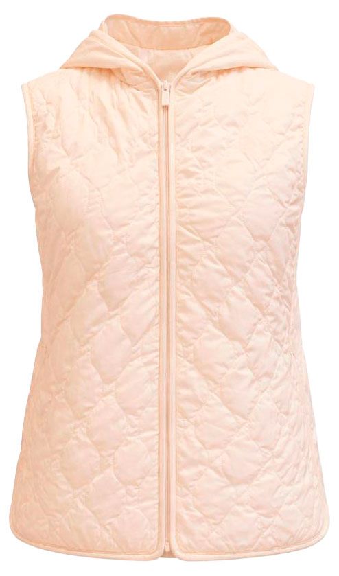 Жилет женский InExtenso удлиненный с капюшоном белый, р.S-XXL