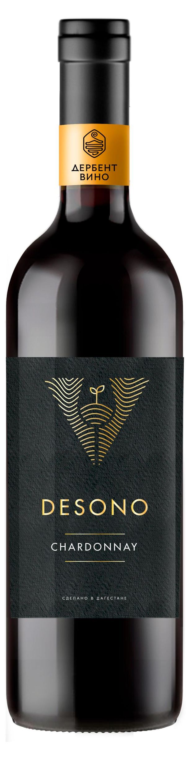Вино Desono Шардоне белое сухое Россия, 0,75 л