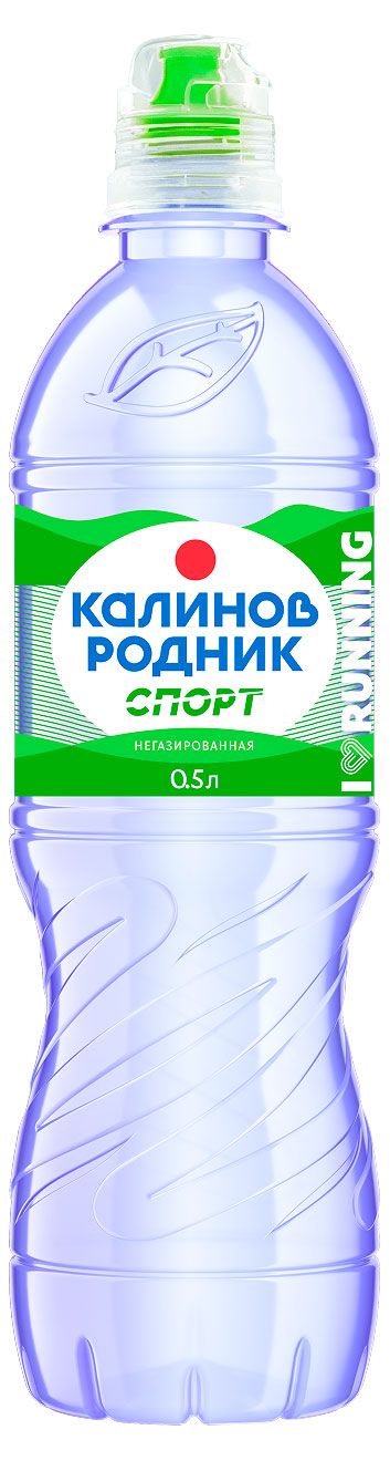 Вода Калинов Родник Спорт минеральная негазированная, 0,5 л