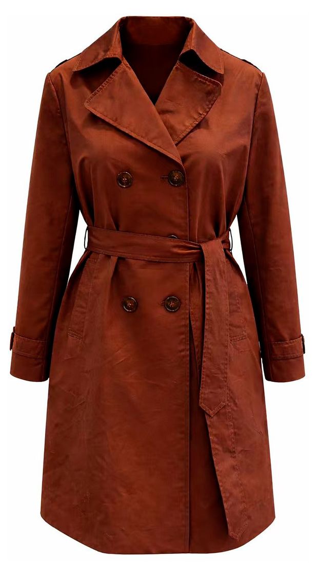 Плащ женский InExtenso коричневый, р.S-XXL