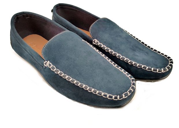 Мокасины мужские InExtenso синие, р 39-46
