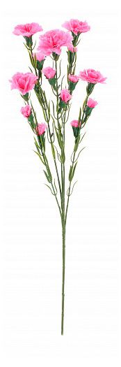 Цветы искусственные Greener Гвоздика Шалли 60 см, 1 шт в ассортименте
