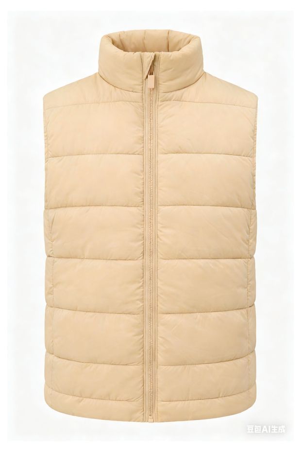 Жилетка для мальчика InExtenso утепленная бежевая, р 3-14