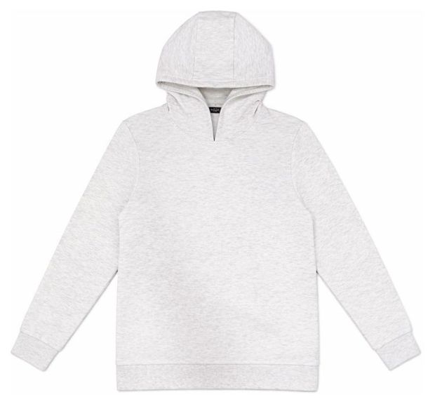 Толстовка женская спортивная InExtenso светло-серая, р.S-3XL