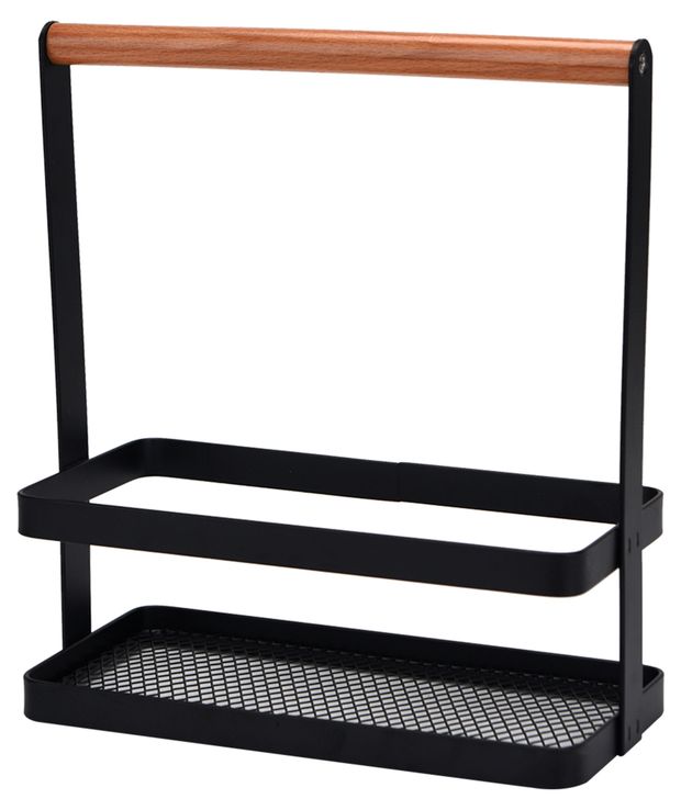 Органайзер для кухни Actuel черный, 21,5x10x24 см