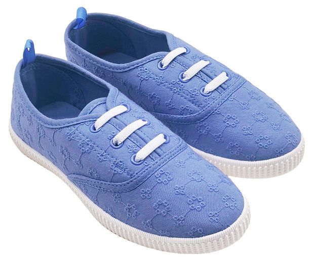 Кеды для девочки InExtenso синие, р 25-35