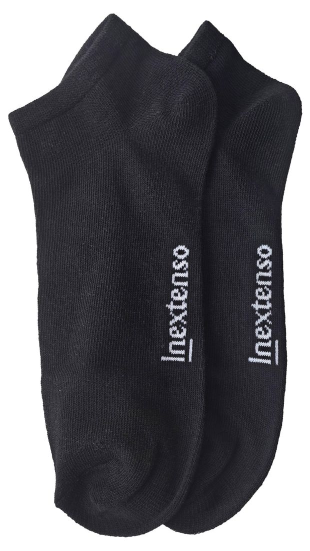 Носки женские InExtenso укороченные черные 3 пары, р. 35/38 - 39/42