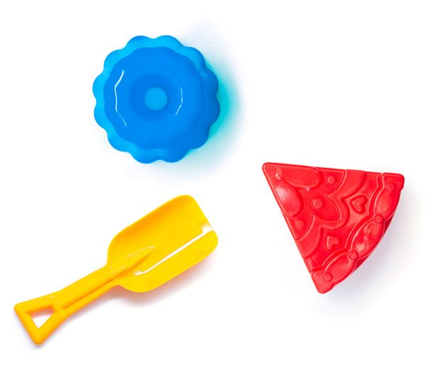 Набор для игры в песочнице Knopa 2 формы + совочек