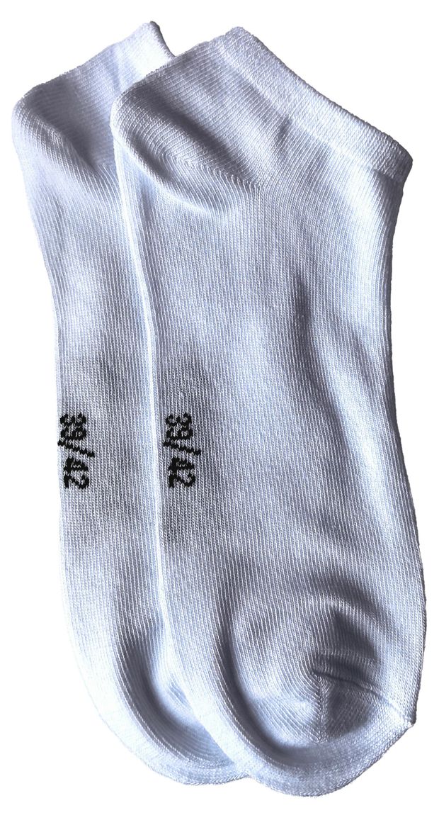 Носки женские InExtenso укороченные белые 3 пары, р. 35/38 - 39/42