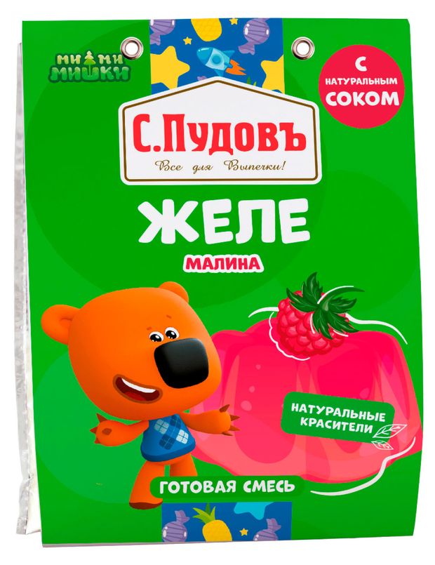 Смесь для приготовления С.Пудовъ Желе малина,...