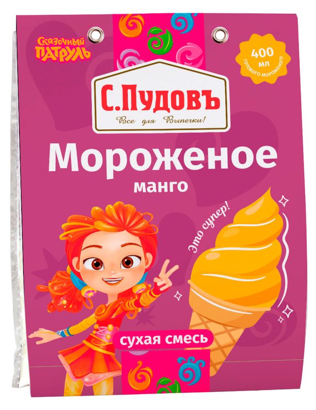 Смесь для приготовления С.Пудовъ Мороженое манго, 70 г