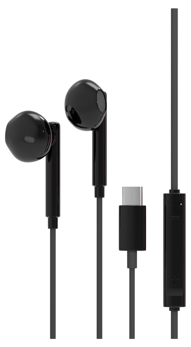 Наушники More Choice G19A TYPE-С черные, 1,2 м