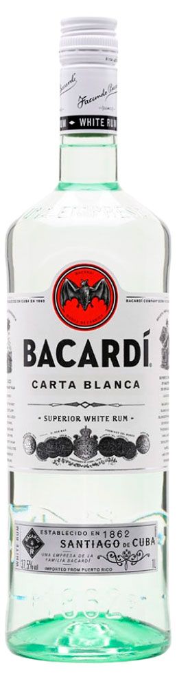 Ром Bacardi Carta Blanca Италия, 0,7 л