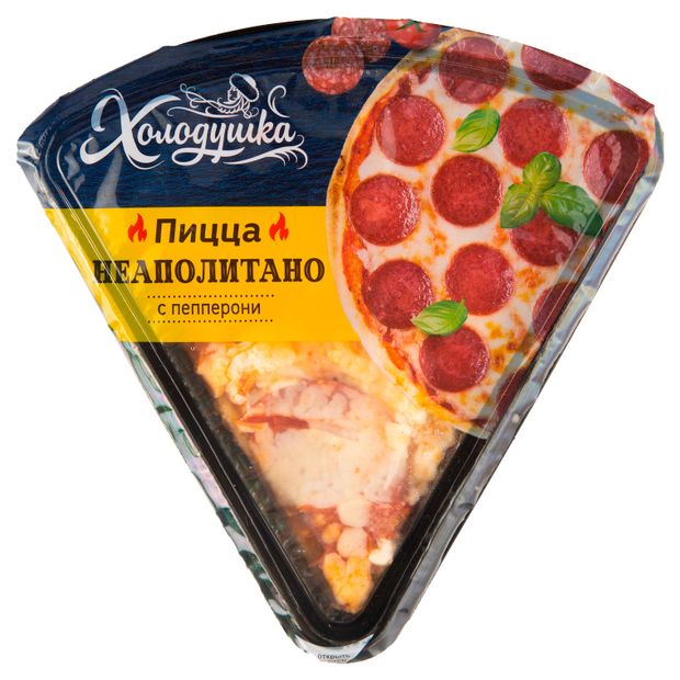 Пицца Холодушка Неаполитано с пепперони охлажденная 160 г 160₽