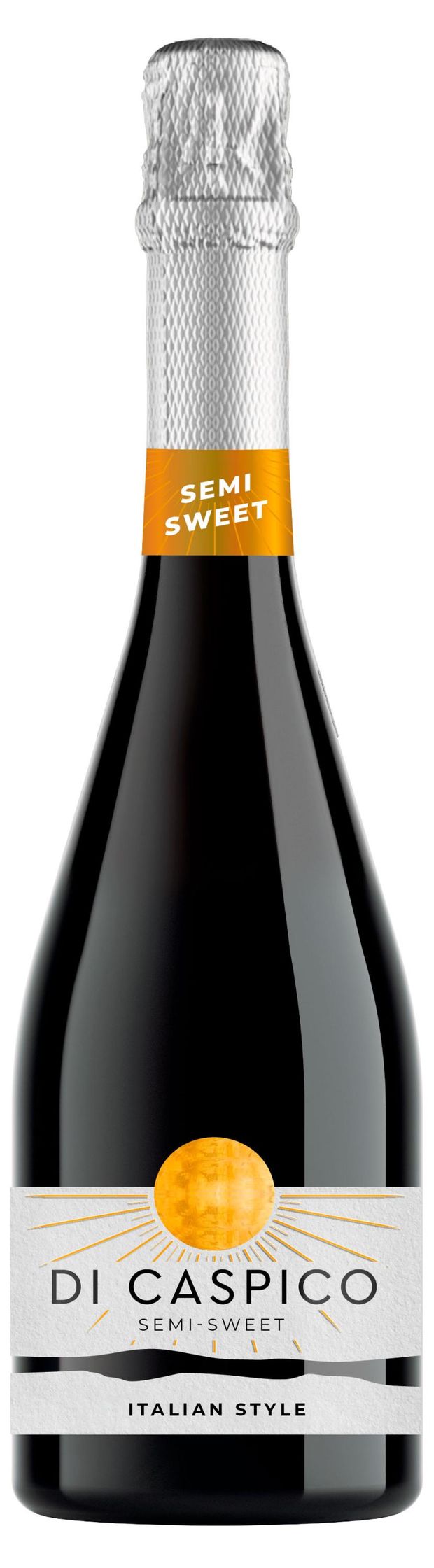 Игристое вино Di Caspico полусладкое белое Россия, 0,75 л