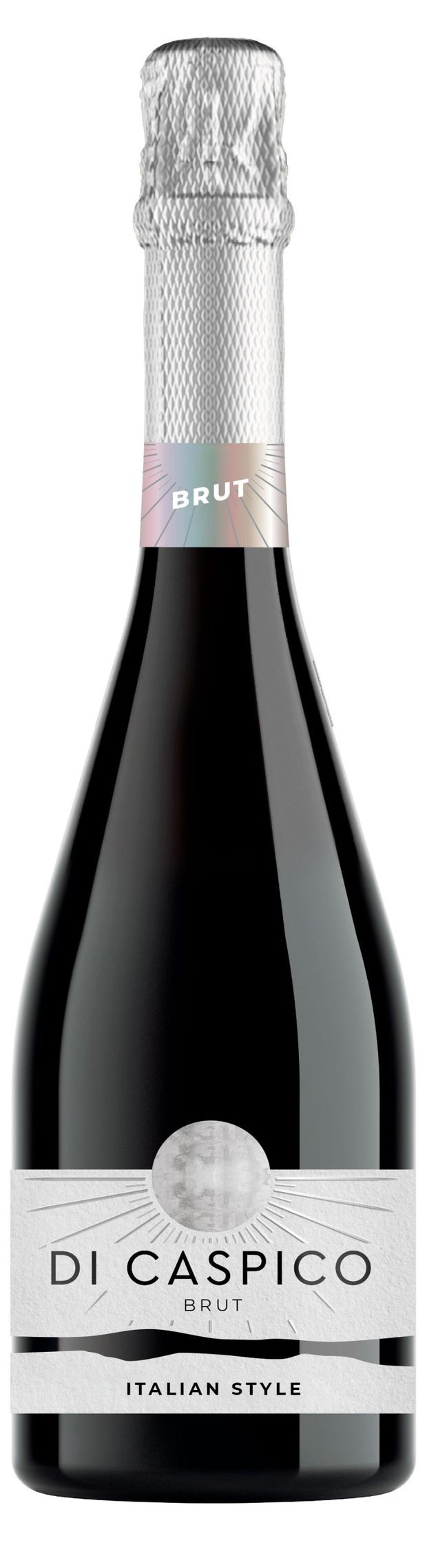 Игристое вино Di Caspico брют белое Россия, 0,75 л