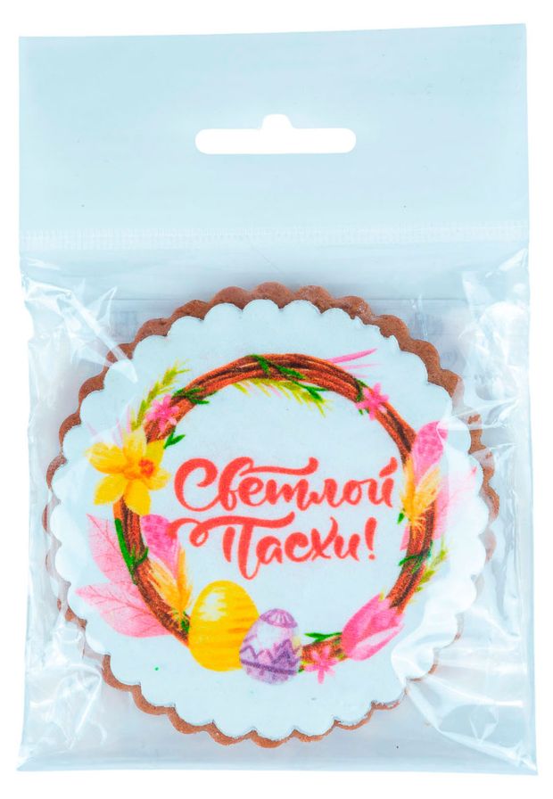 Пряник подарочный имбирный Delavant микс в ассортименте 50 г, 1 шт