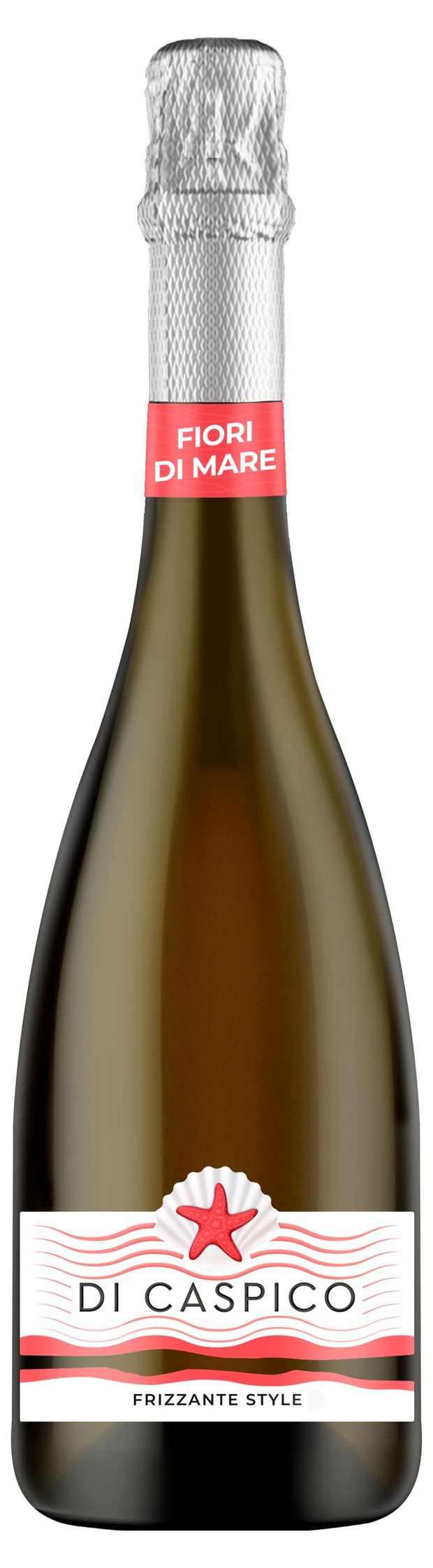 Игристое вино Di Caspico Fiori di Mare белое полусладкое 11%, 0,75 л