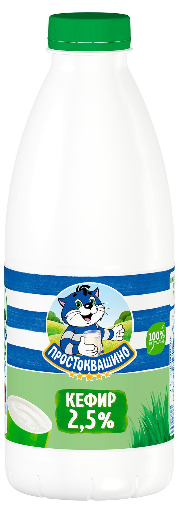 Кефир Простоквашино 2,5% БЗМЖ, 930 мл