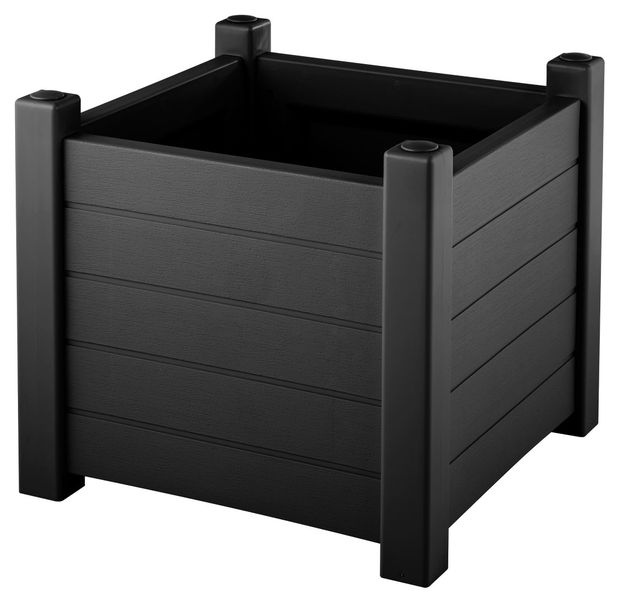 Кашпо Элластик Прованс Антрацит, 53 см