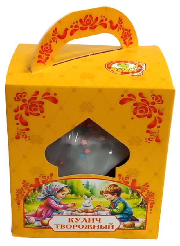 Кулич пасхальный Тортила Творожный, 450 г