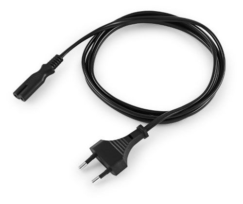 фото Кабель сетевой buro bu-pcab-1.8-2pin 1,8 м