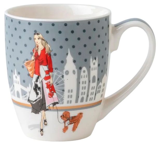 Кружка Royal Rabbit Cup Модница, 400 мл в ассортименте