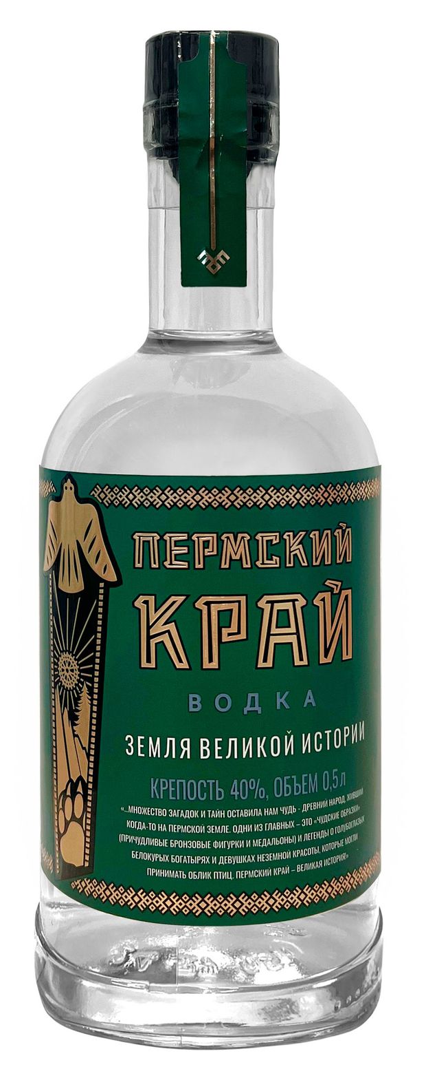 Водка Пермский край Россия, 0,5 л