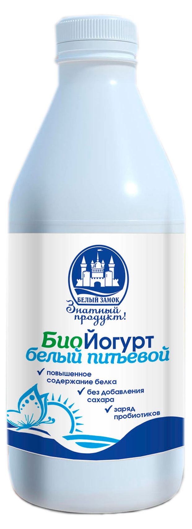 Биойгурт питьевой Белый замок 2,3% БЗМЖ, 850 г