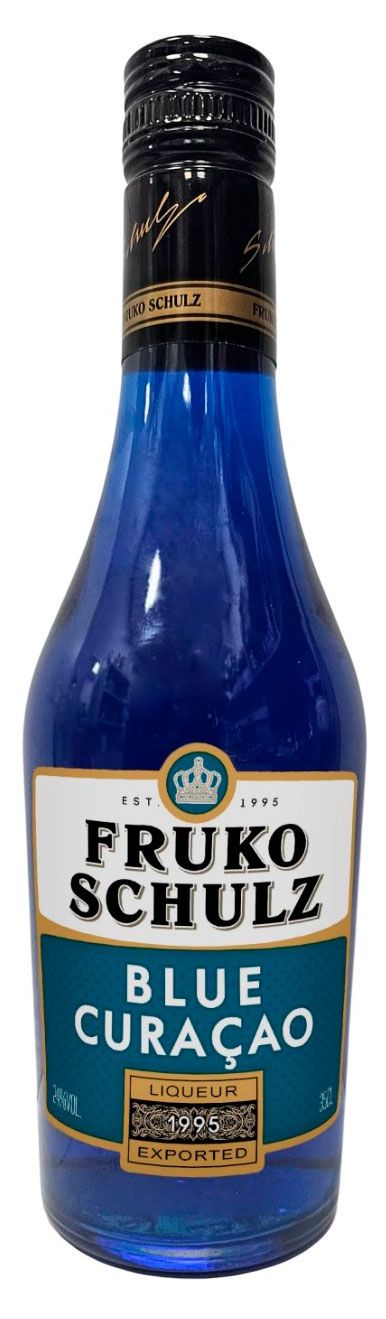 Ликер десертный Fruko Schulz Блю Кюрасао Россия, 0,35 л