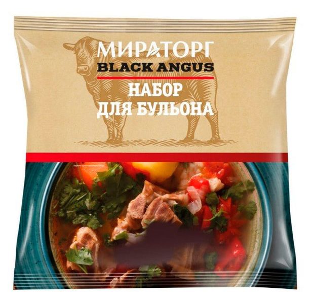 Набор для бульона Мираторг замороженный 1 кг 240₽