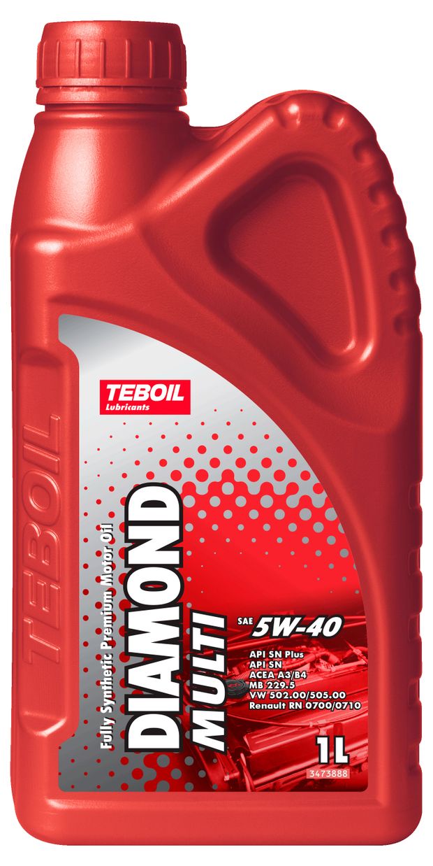 Масло моторное Teboil Diamond Multi 5W-40 синтетическое, 1 л