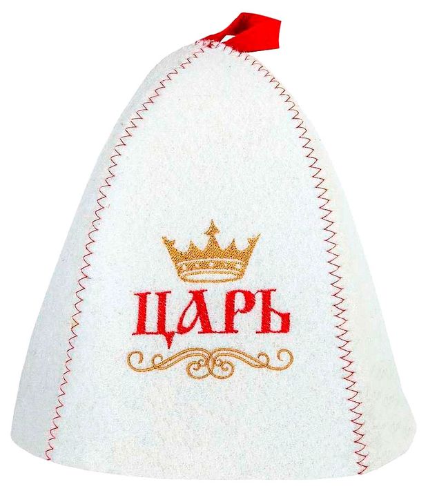 Шапка банная ГлавБаня Царь, 1 шт