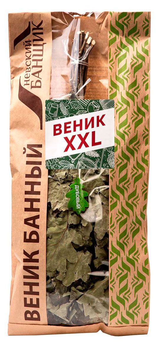 Веник банный Невский Банщик XXL Дубовый