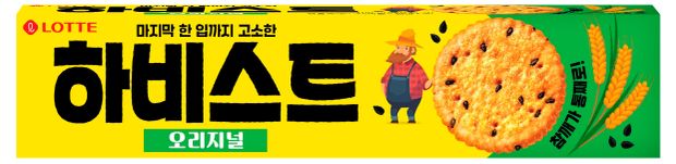 Печенье Lotte Harvest Original с кунжутом, 100 г