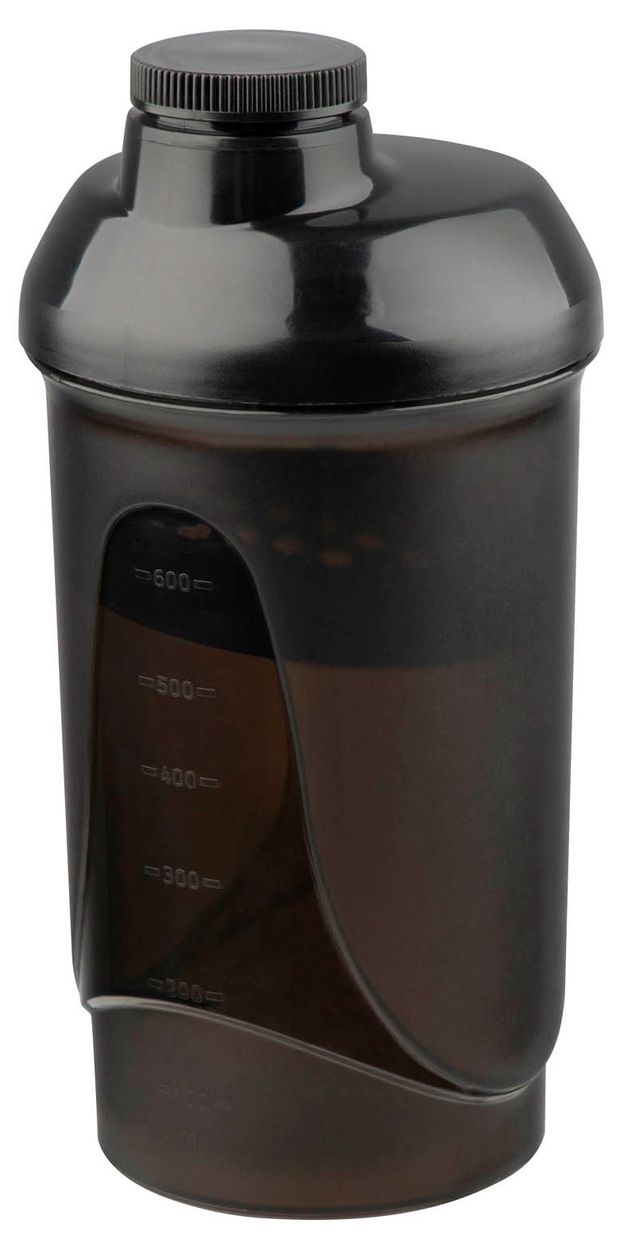 Шейкер ECOS коричневый, 600 мл